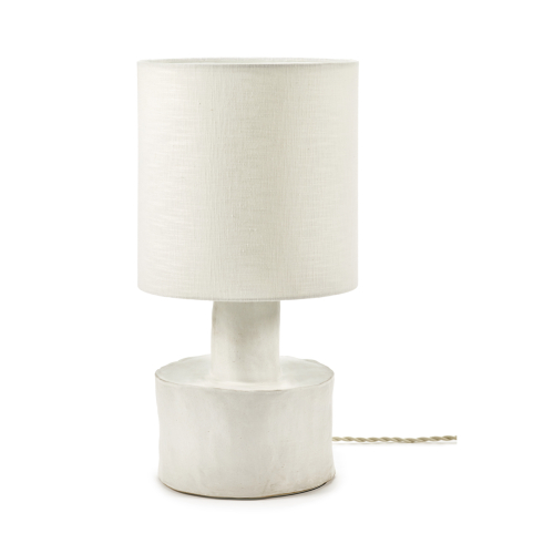 Table Lamp White Matt - White Catherine