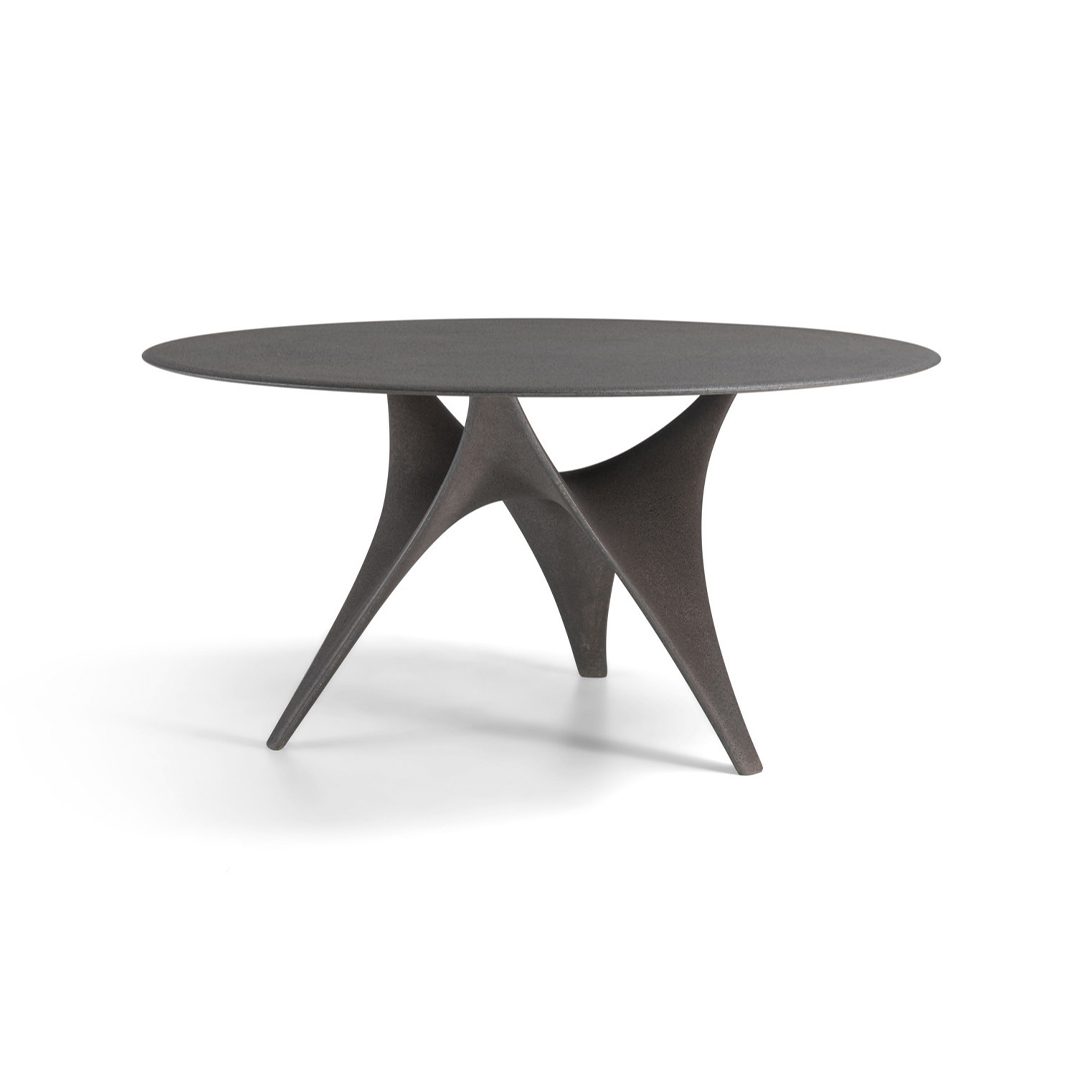 arc table outdoor grey