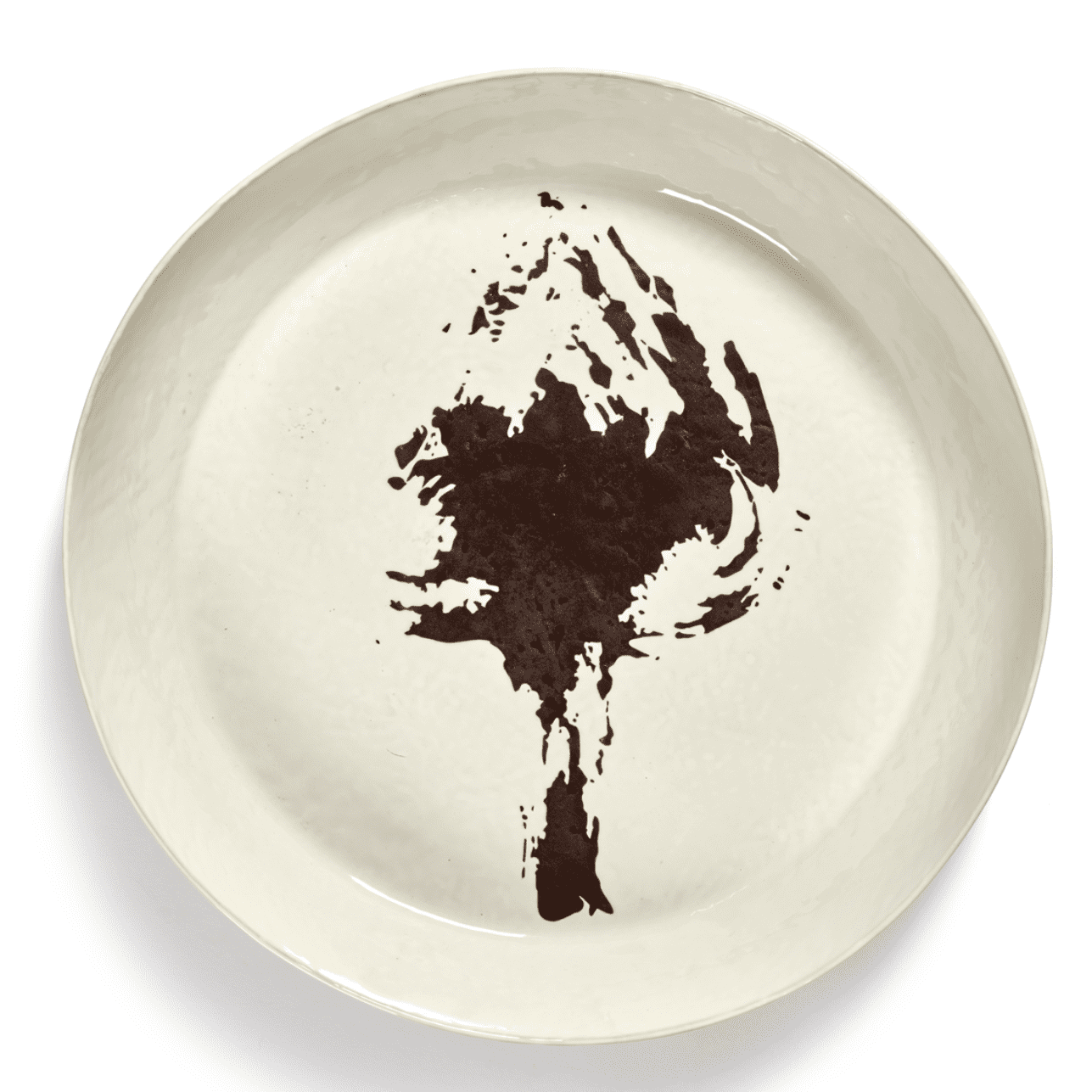 Serving plate L, Feast by Ottolenghi (white / artichoke black)