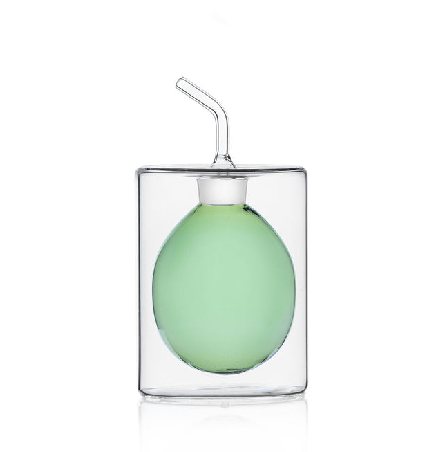 Cilindro double wall — oil bottle (150ml / green)